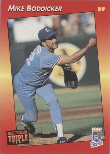 1992 Donruss Triple Play - Mike Boddicker #12