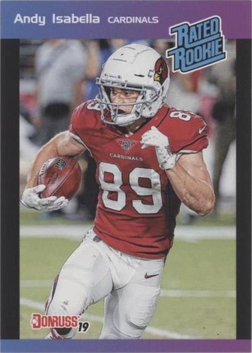 2019 Panini Instant NFL Andy Isabella #18