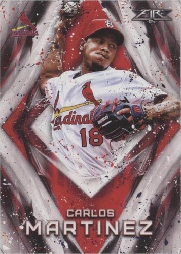 2017 Topps Fire - Carlos Martinez #116