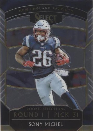 2018 Panini Select Sony Michel #RS-11