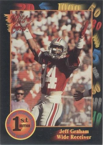 1991 Wild Card Draft Jeff Graham #89
