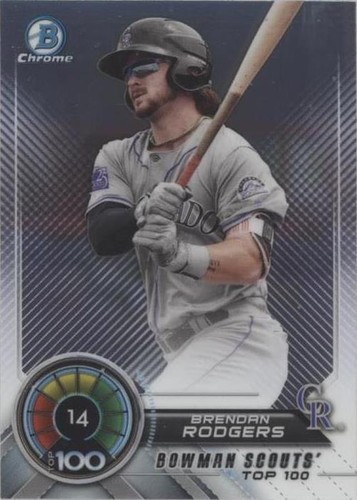 2018 Bowman - Brendan Rodgers #BTP-14