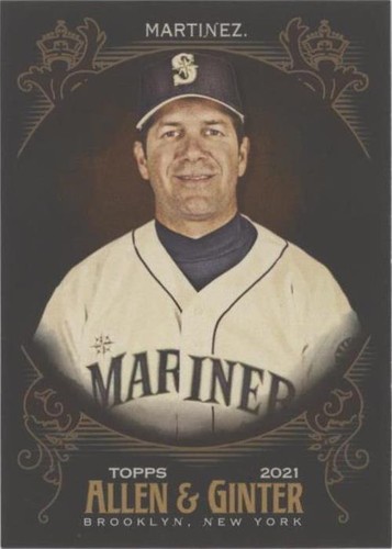 2021 Topps Allen & Ginter's X - Edgar Martinez #311