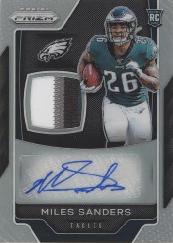 2019 Panini Prizm Miles Sanders #RPA-MS