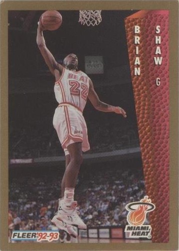 1992-93 Fleer - Brian Shaw #122