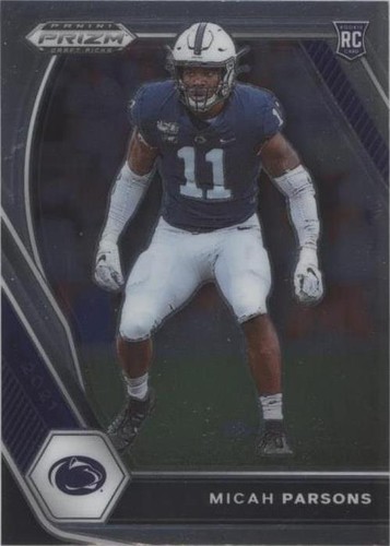 2021 Panini Prizm Draft Picks Micah Parsons #136