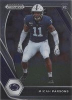 2021 Panini Prizm Draft Picks Micah Parsons #136