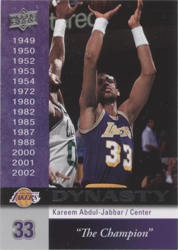 2008-09 Upper Deck - Kareem Abdul-Jabbar #LAL-17