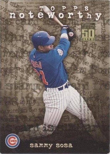 2001 Topps - Sammy Sosa #TN3