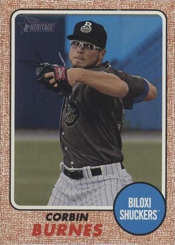 2017 Topps Heritage Minor League Edition - Corbin Burnes #184