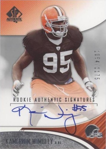 2006 SP Authentic Kamerion Wimbley #185