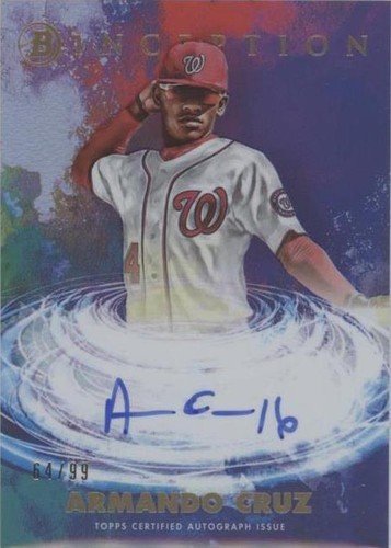 2021 Bowman Inception - Armando Cruz #PPA-AC