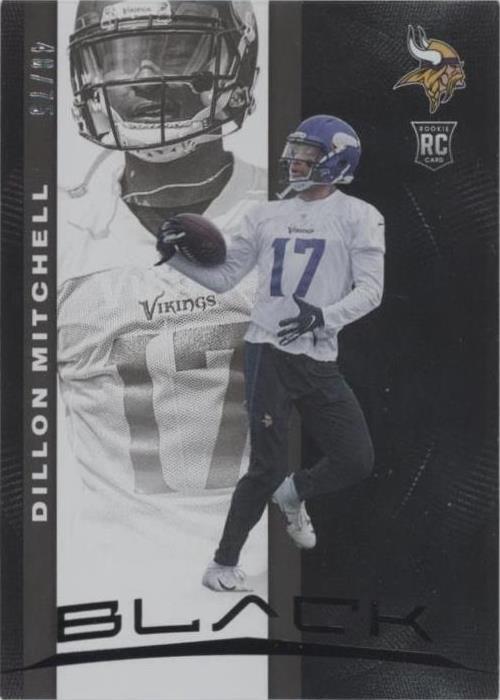 2019 Panini Black Dillon Mitchell #59