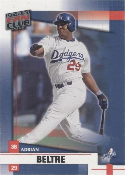 Donruss Fan Club 2002 - Adrián Beltré #87