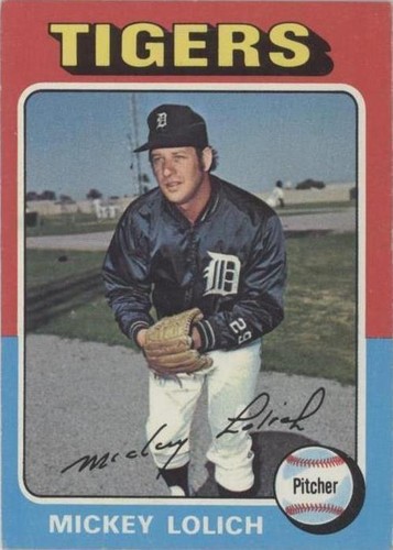 1975 Topps - Mickey Lolich #245
