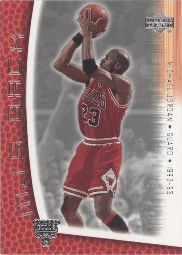 限定 ★マイケル・ジョーダン 24K金／ニッケル-銀 カード※HE&#39;S BACK MICHAEL JORDAN UPPER DECK 24K Gold / Nickel-Silver CARD