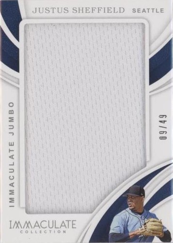 2019 Panini Immaculate Collection - Justus Sheffield #IJ-JU