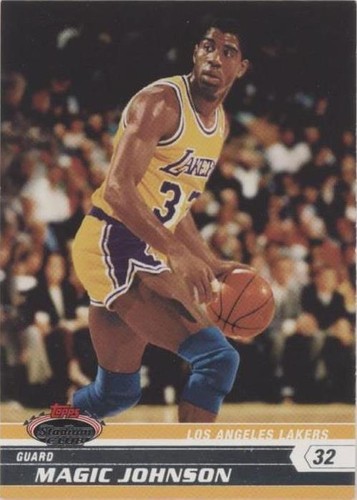 2007-08 Topps Stadium Club - Magic Johnson #93