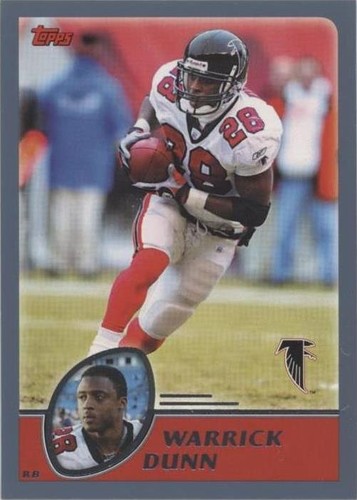 2003 Topps Warrick Dunn #244