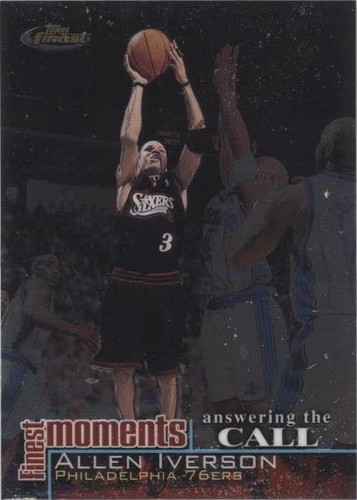 2000-01 Topps Finest - Allen Iverson #FM-AI