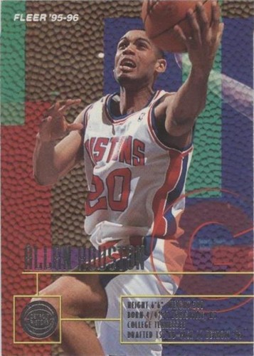 1995-96 Fleer - Allan Houston #52