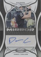 2022 Panini Certified Daniel Carlson #MS-DC