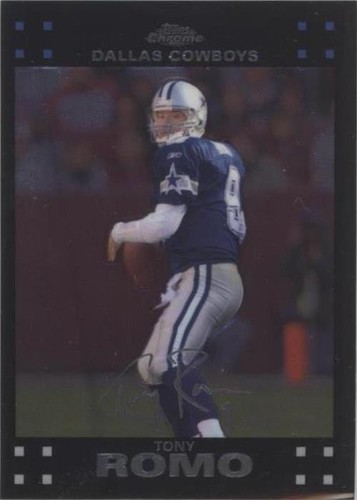 2007 Topps Chrome Tony Romo #TC58