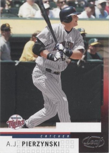 2004 Leaf - A.J. Pierzynski #46