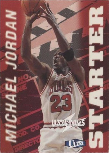 MICHAEL JORDAN 1997 ULTRA STAR POWER #1 PSA 8 NM-MT BULLS