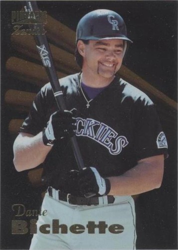 1996 Pinnacle Zenith - Dante Bichette #13