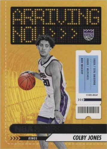 2023-24 Panini NBA Hoops - Colby Jones #8