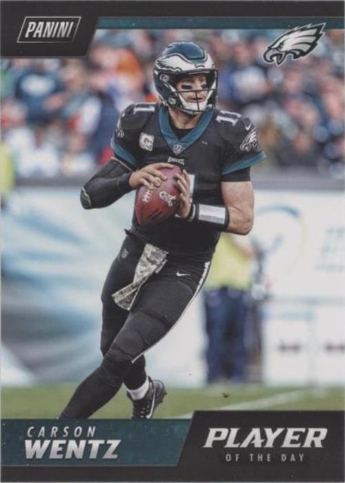 2018 Panini Player of the Day Carson Wentz #32