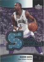2004-05 Upper Deck Sweet Shot - Baron Davis #SW-BD