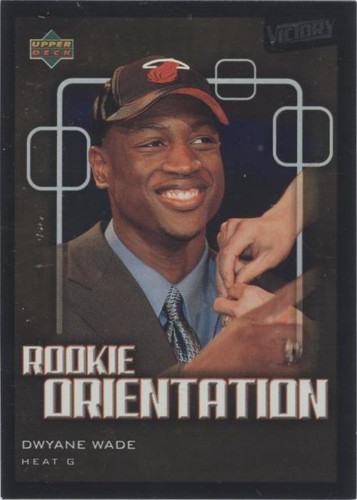 DWYANE WADE ルーキーカード 2003 Upper Deck Victory Dwyane Wade Rookie Orientation RC | eBay