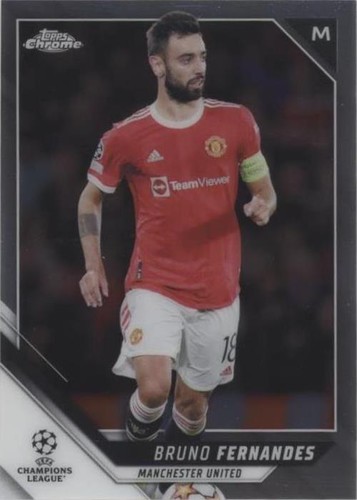 ブルーノ フェルナンデス Topps Chrome RC リフラクター 鑑定済 2024 Topps Chrome National NSCC #22 Bruno Fernandes