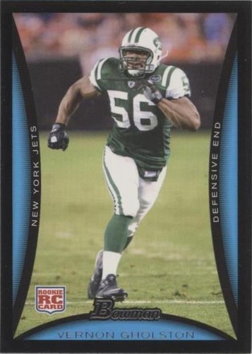 2008 Bowman Vernon Gholston #236