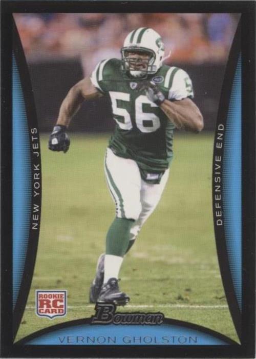 2008 Bowman Vernon Gholston #236