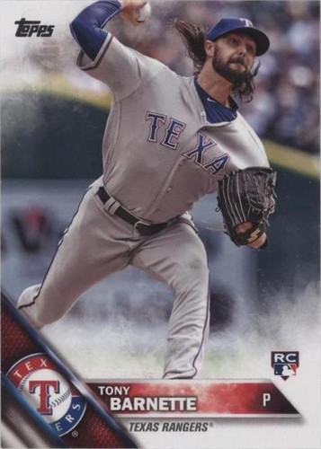 2016 Topps Update Series - Tony Barnette #US135