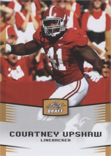 2012 Leaf Draft Courtney Upshaw #9