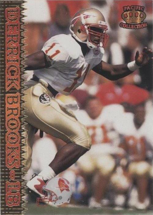 Pacific Derrick Brooks 1995 #355