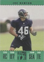 2007 Topps TX Exclusive Joe Newton #200