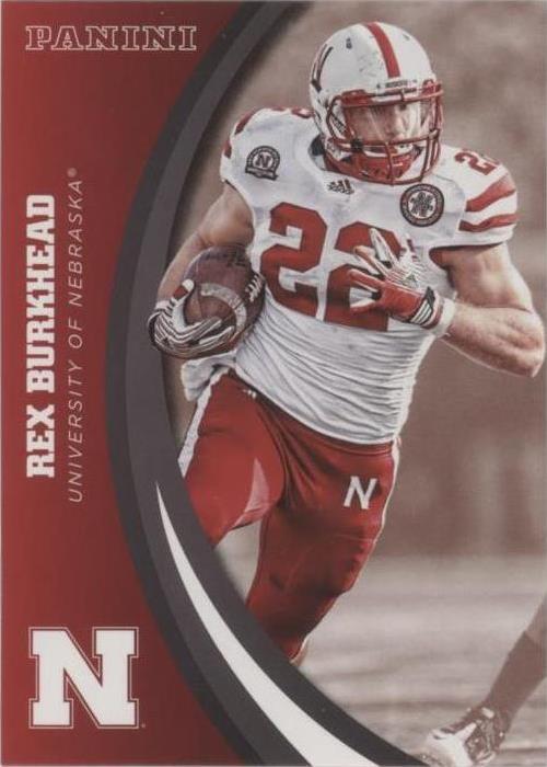 2015 Panini Nebraska Cornhuskers Rex Burkhead #29
