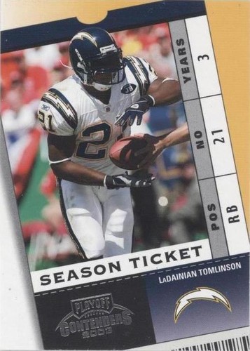 2003 Playoff Contenders LaDainian Tomlinson #51