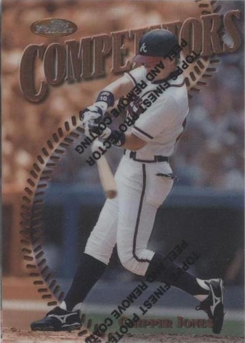 1997 Topps Finest - Chipper Jones #273