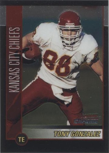2002 Bowman Chrome Tony Gonzalez #23