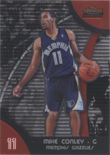 2007-08 Topps Finest - Mike Conley #61