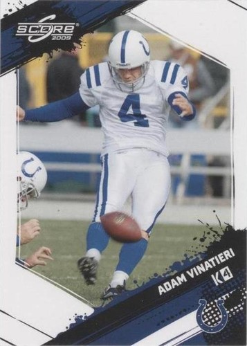 2009 Score Adam Vinatieri #122