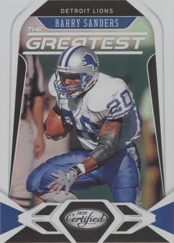 2020 Panini Certified Barry Sanders #G-BS