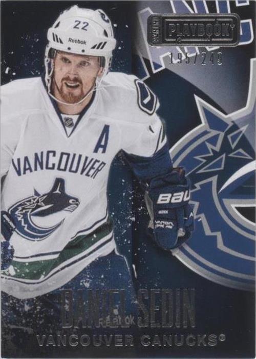 2013-14 Panini Playbook - Daniel Sedin #77