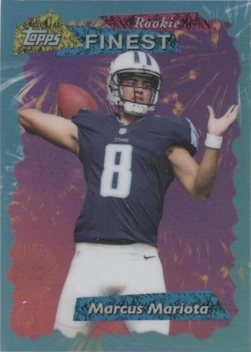 2015 Topps Finest Marcus Mariota #95FRR-MM